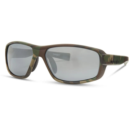 Madison Eyewear Target Camo Sunglasses 3 Polarised Lens - Silver Bronze Yellow