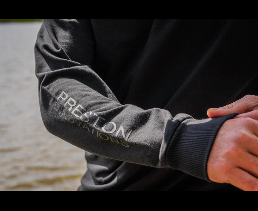 Preston Black Minimal Sweatshirt