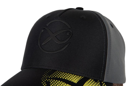 Matrix Faded Print Cap - Black