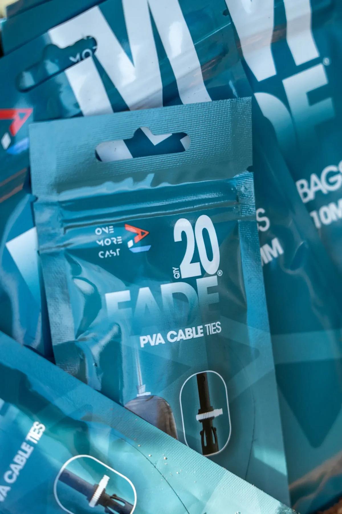 One More Cast Fade PVA Cable Ties