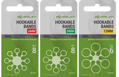 Korum Smokescreen Hookable Bands