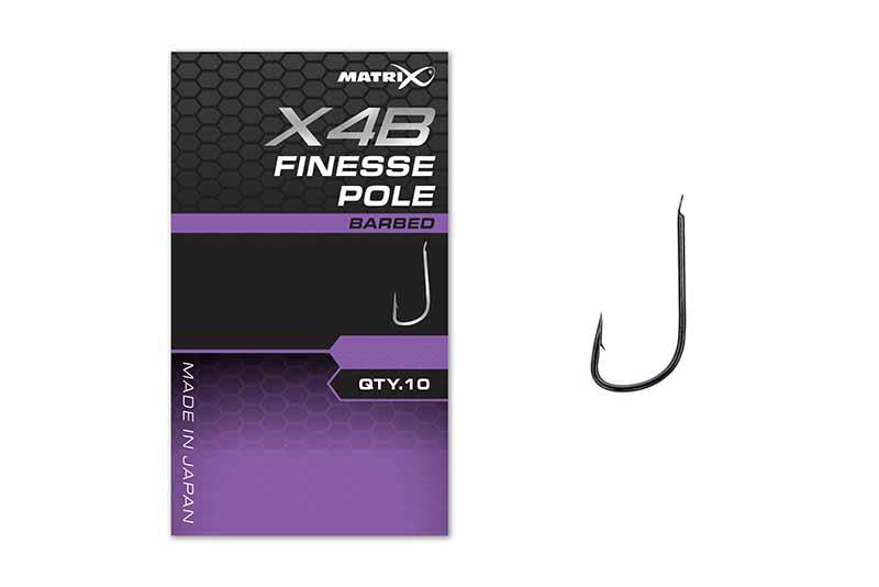 Matrix X4B Finesse Pole Hook - Spade Barbed