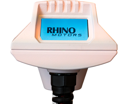 Rhino BMR GPS NxT 65 Longshaft 12V Electric Outboard Motor White