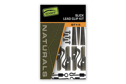 Fox Edges Naturals Slik Lead Clip Kit