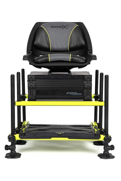Matrix F25 Pro Swivel Seatbox - Lime Edition