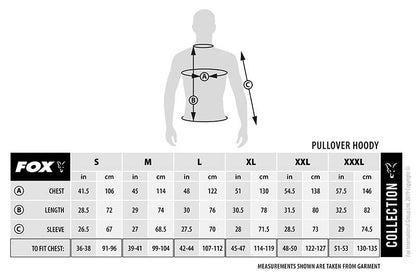 Fox Collection Black Orange Shell Hoody