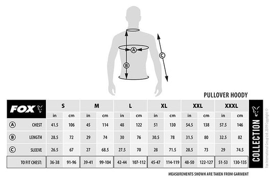 Fox Collection Black Orange Shell Hoody