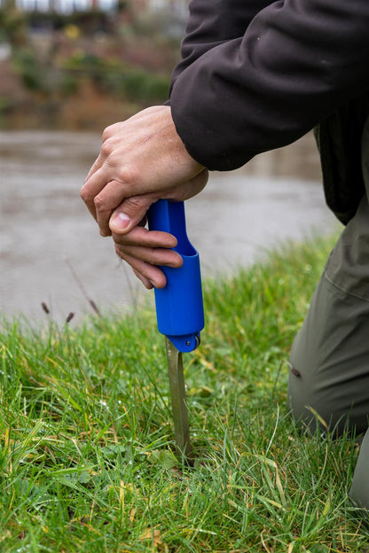 Zebco Folding Rod Holder 40mm Blue