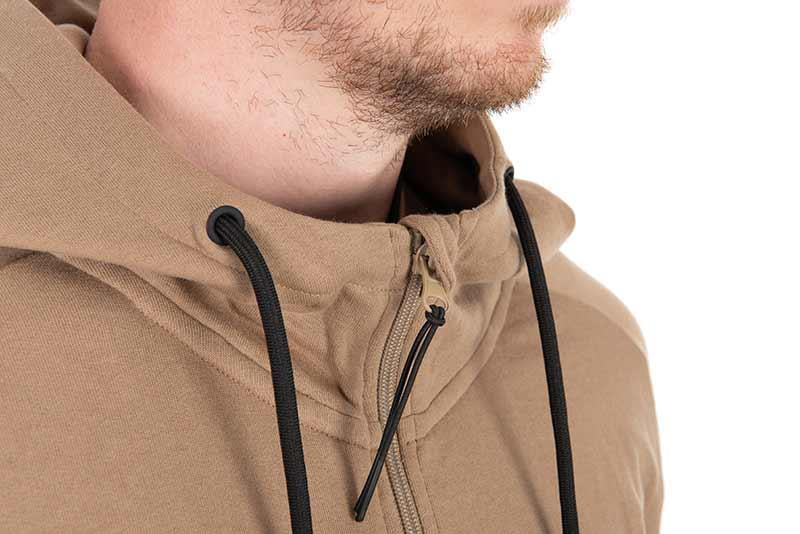 Fox Collection LW Zip Hoody - Tan Ltd