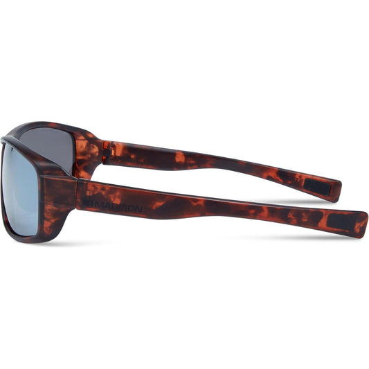 Madison Target Brown Tortoise Shell Sunglasses - Silver Mirror Lens