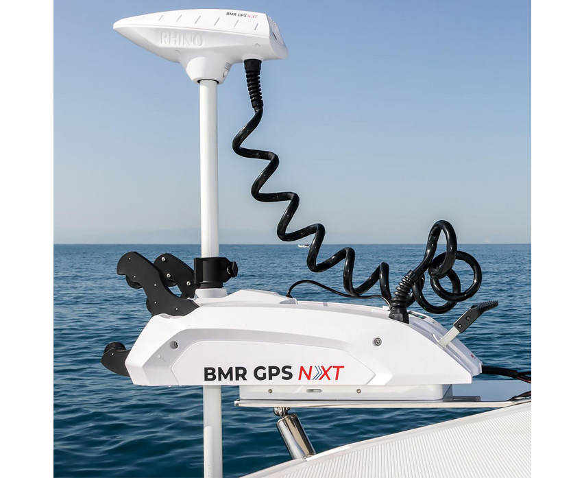 Rhino Motors BMR GPS NxT 95 XL Shaft 24V Electric Outboard Motor white