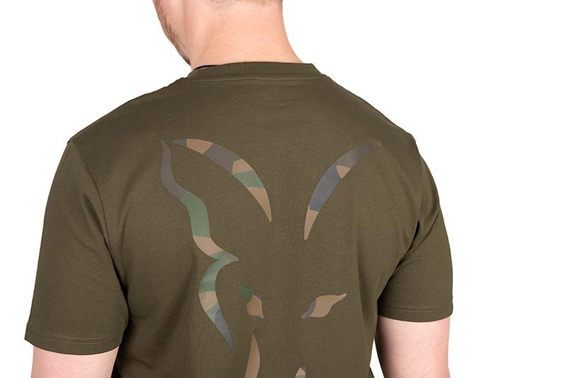 Fox Khaki Large Print T