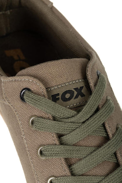 Fox Khaki Canvas Shoes