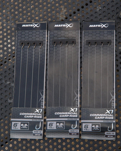 Matrix X1 Commercial Carp Rigs 15cm