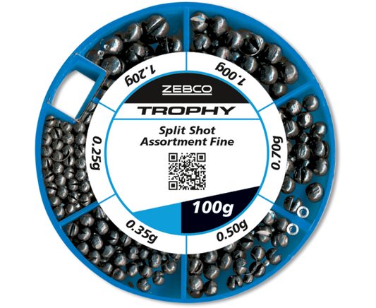 Zebco Trophy Split Shot Assortment Fine