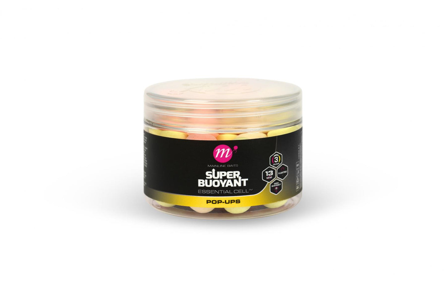 Mainline Super Buoyant Pop-Ups 13mm PYW Mix