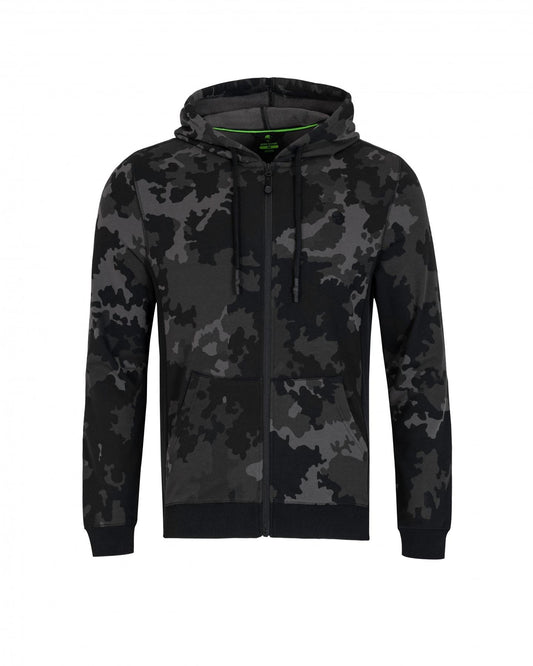 Korda Zip Hoodie Black Kamo