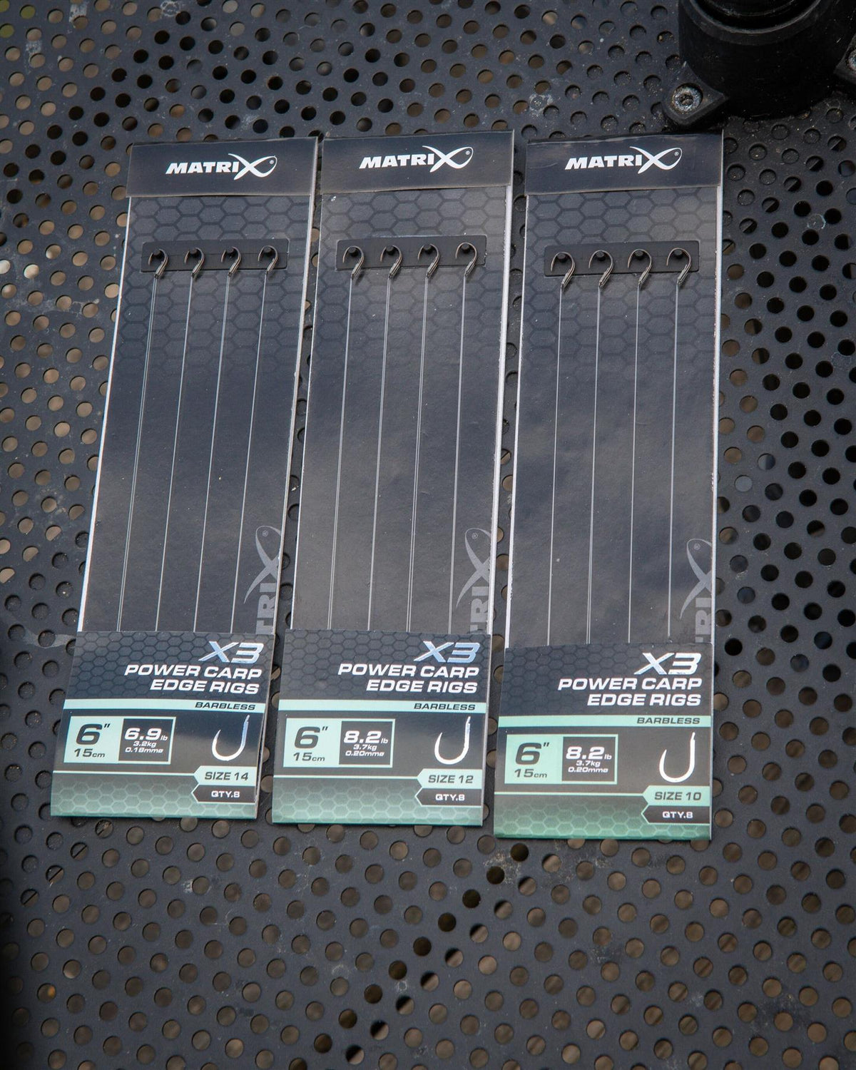 Matrix X3 Power Carp Edge Rigs 15cm