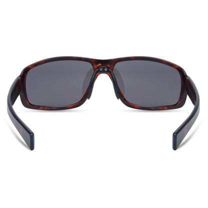 Madison Target Brown Tortoise Shell Sunglasses - Silver Mirror Lens