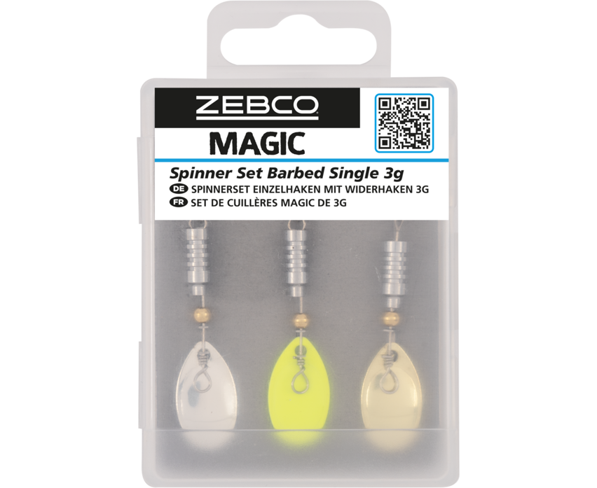 Zebco Magic Spinner Set Barbed Single