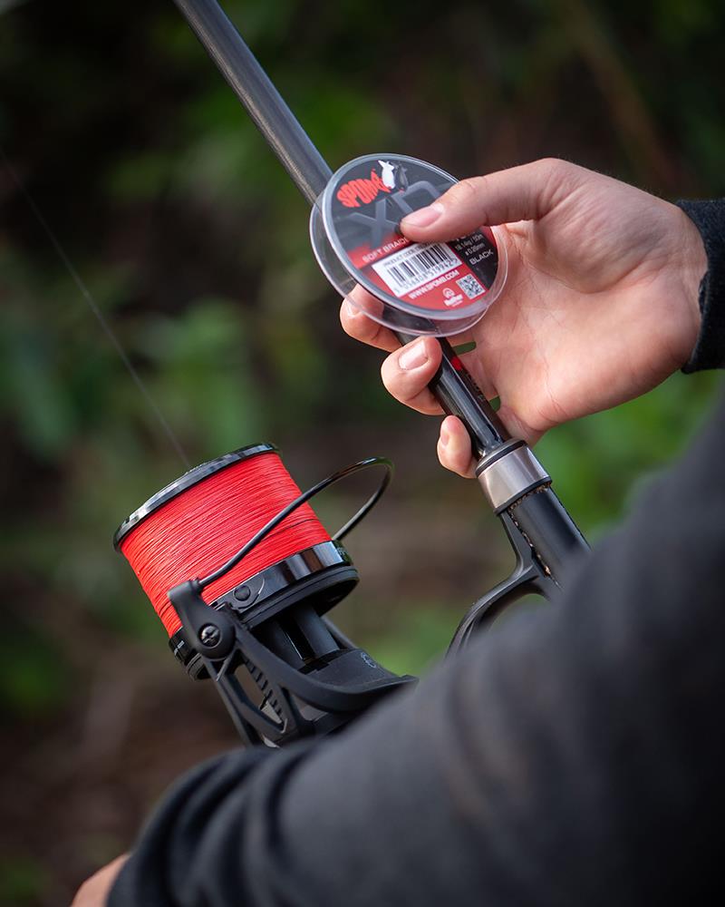 Spomb XD Braided Shock Leader 40lb Black
