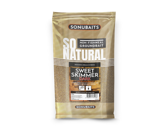 Sonubaits So Natural Groundbait Sweet Skimmer Dark