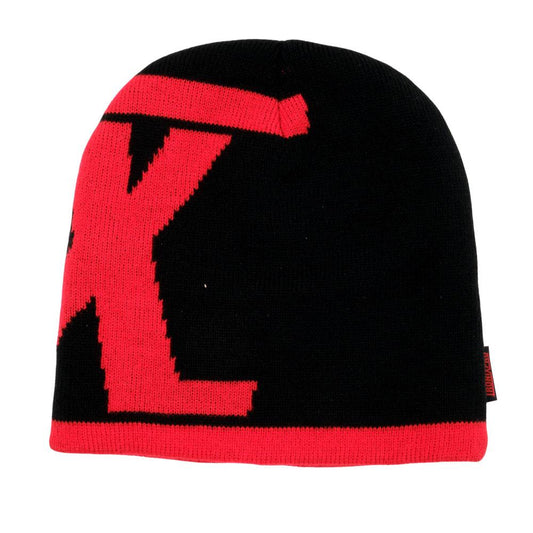 TronixPro X Logo Beanie Hat Black/Red