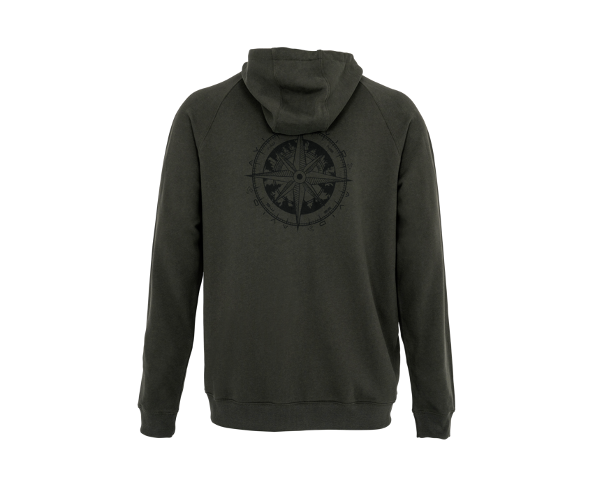 Avid Bearing Zip Hoodie Green