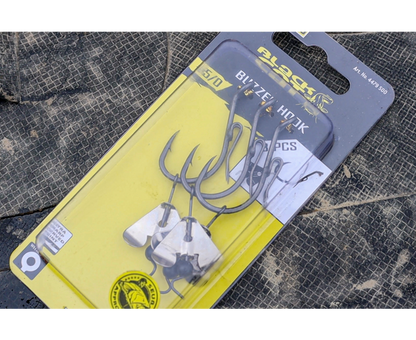 Black Cat Buzzer-Hook DG silver