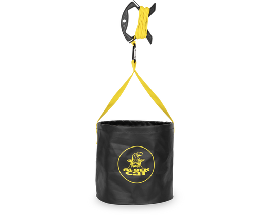 Black Cat Collapsible Water Bucket