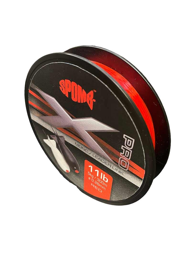 Spomb X Pro Mono 0.26mm 11lb 300m Red