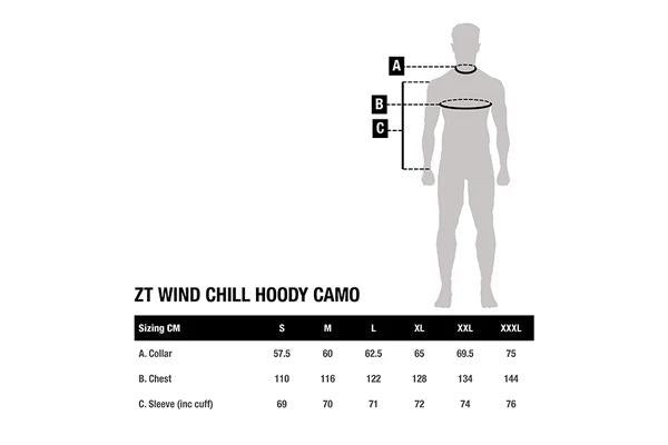 Nash ZT Wind Chill Hoody Camo