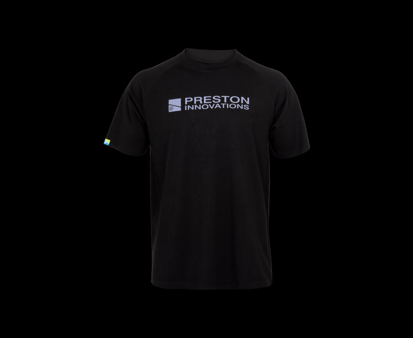 Preston Lightweight Black Raglan T-Shirt