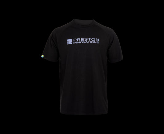 Preston Lightweight Black Raglan T-Shirt
