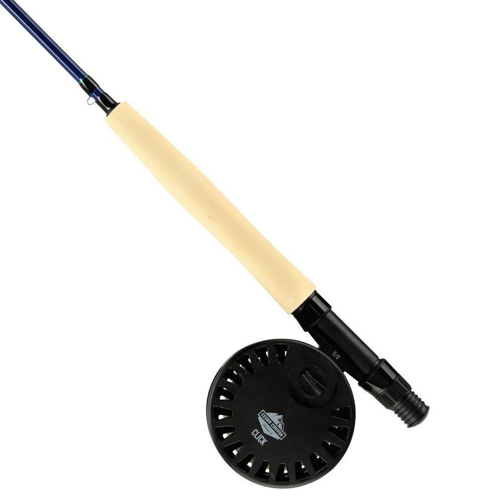 Shakespeare Cedar Canyon Carbon Fly Kit 8ft 5/6wt 4pc