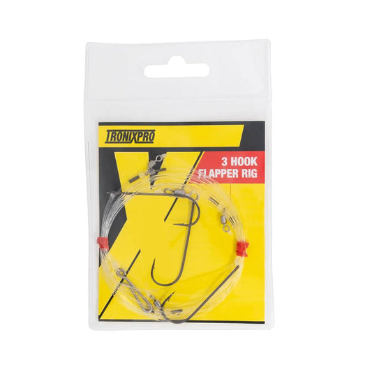 TronixPro Hand Tied Rig 3 Hook Flapper