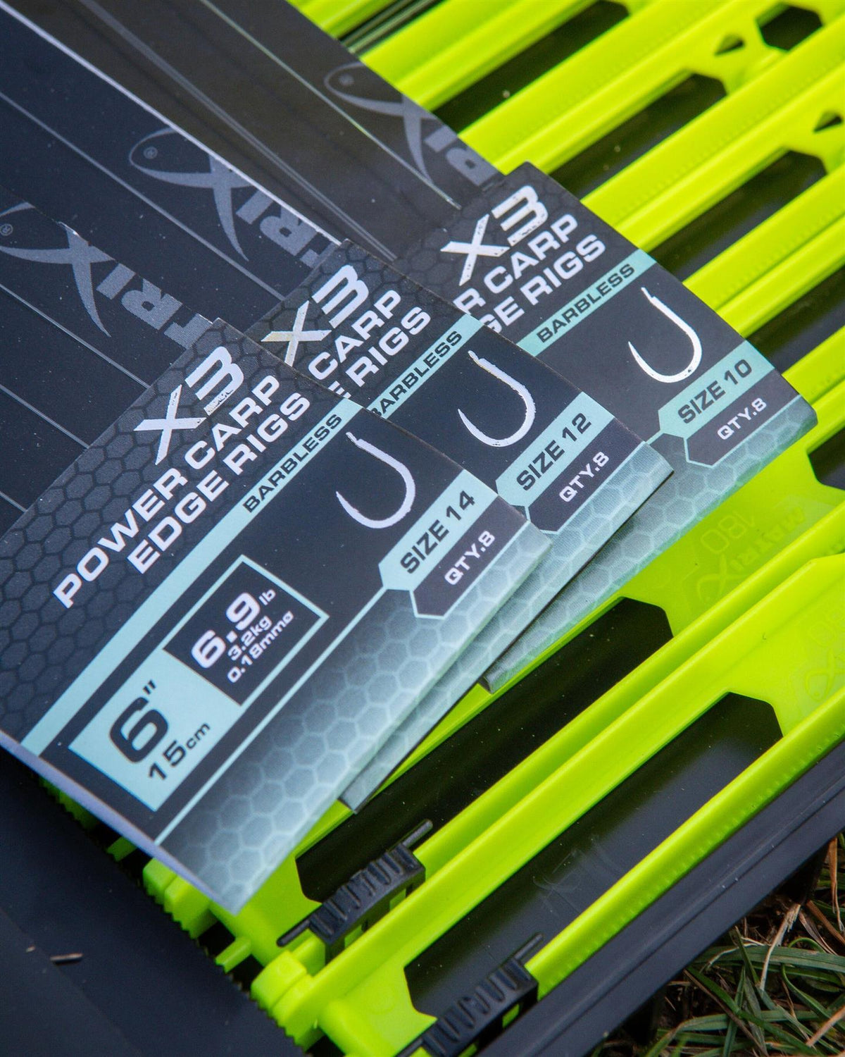 Matrix X3 Power Carp Edge Rigs 15cm