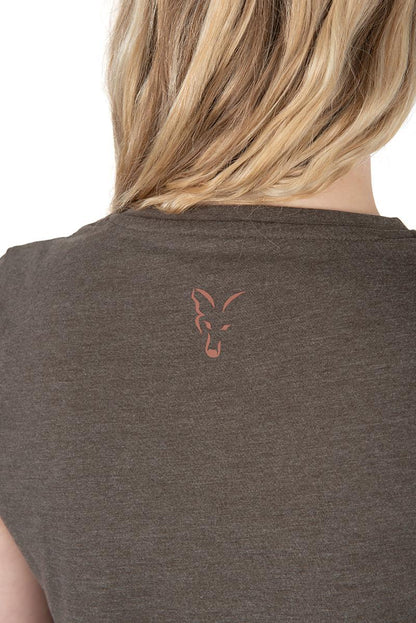 Fox Womens V Neck T-Shirt