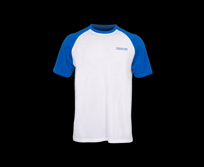 Preston Lightweight White Raglan T-Shirt