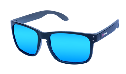 Akios Polarised Blue Lens Fishing Sunglasses