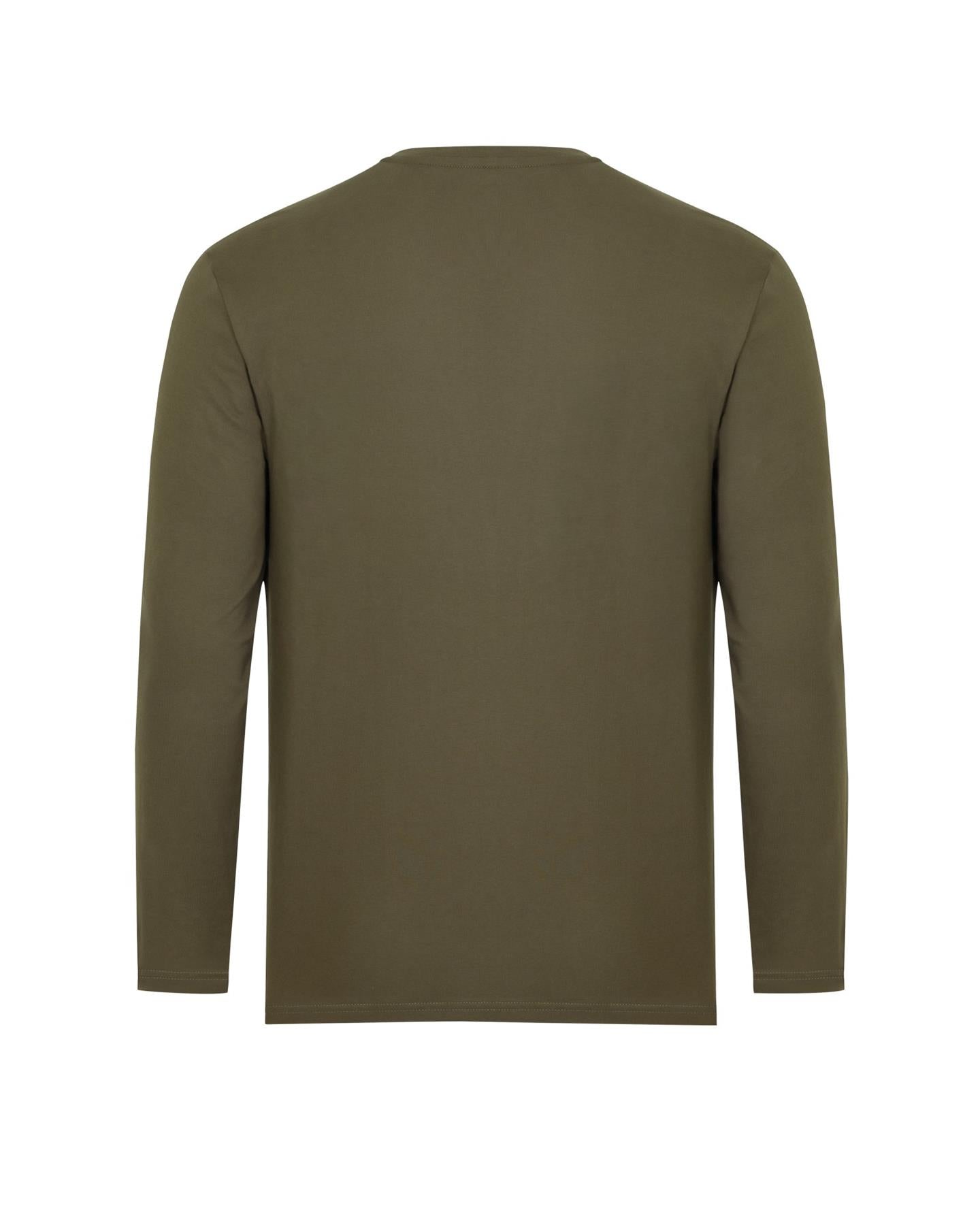 Korda Mindset Minimal LS Tee Dark Olive