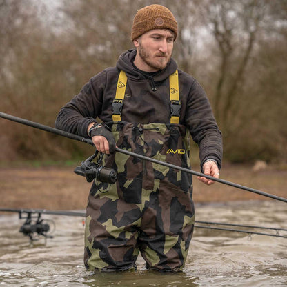 Avid 420D Camo Chest Waders