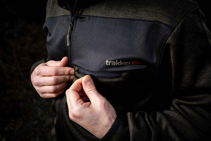 Trakker Marl Fleece Back Hoody