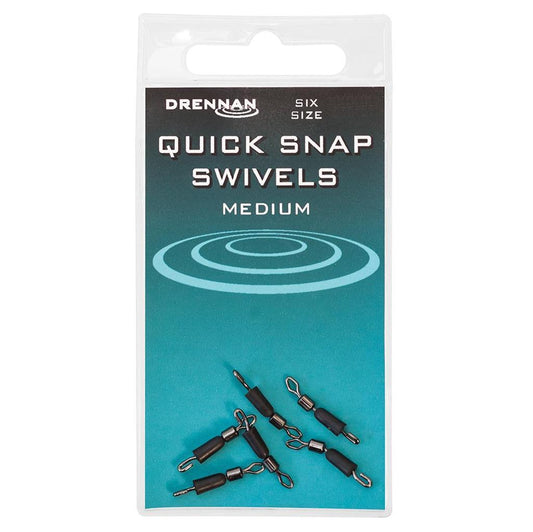 Drennan Quick Snap Swivels Small 14