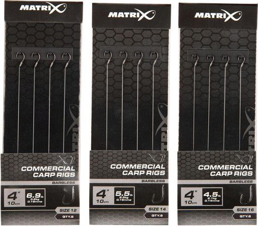 Matrix X1 Commercial Carp Rigs 10cm