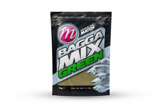 Mainline Match Bagga Mix Green Groundbait 1kg