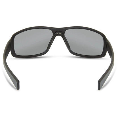 Madison Eyewear Target Matt Black Sunglasses 3 Polarised Lens - Silver Bronze Yellow