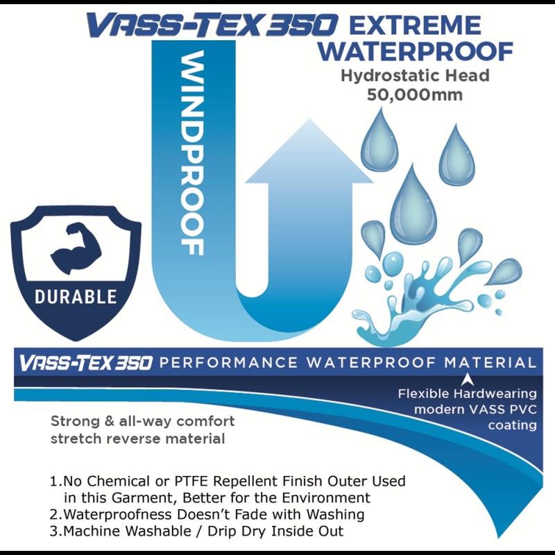 Vass-Tex Team Vass 350 Winter Lined Waterproof Smock Edition 2 Grey/Black