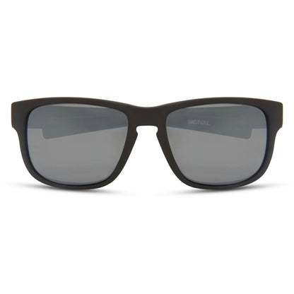 Madison Eyewear Signal Matt Black Sunglasses 3 Polarised Lens - Silver Bronze Yellow