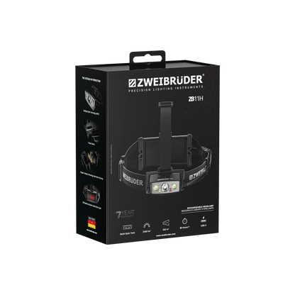 Zweibruder ZB11H Headlamp 2500 Lumen